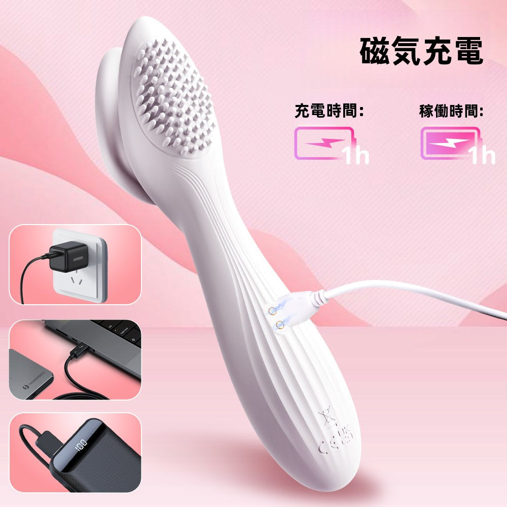 Fu Xiang Hua真空吸引バイブレーションロッド5周波数電気女性オナニー女性の性のおもちゃ大人の製品