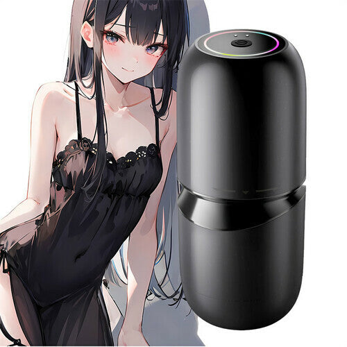 「使いやすさNo.1」10段階捻り 10種直行振動 乾燥スタンド付き ライト表示 電動オナホール