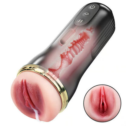 極マトイ 爆吸×激震 膣奥まで搾り取る 熟女膣 リアル肉感 フェラ感 電動オナホール