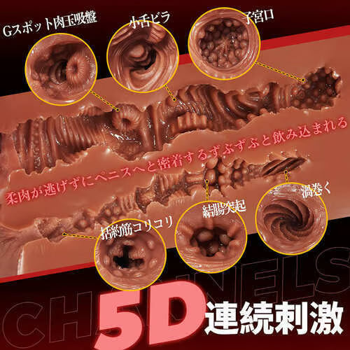 極上名器 淫乱な熟ビラ 褐色肌 熟女美人 二穴構造 非貫通 バキューム 肉厚 710g 小型オナホール